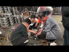 کیفیت کوپلینگ دنده سفارشی بازرسی مشتری روسی به کارخانه